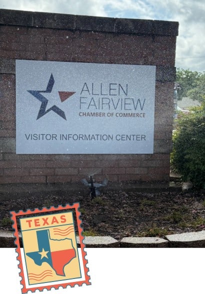 Visitor Center Chamber of Commerce Allen, Fairview, Parker, Lucas, Plano, McKinney, Texas Service Area