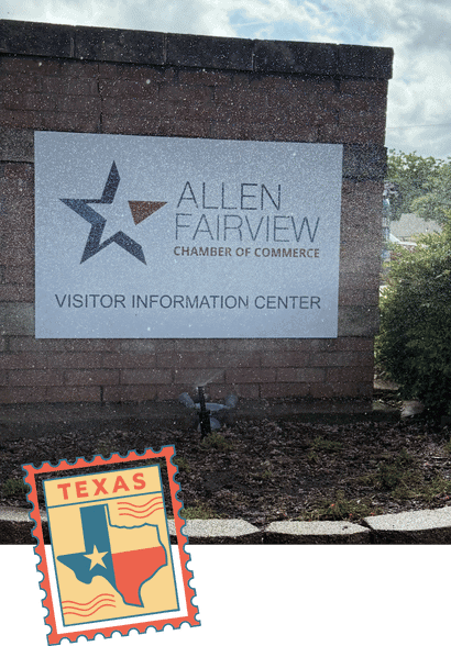 Visitor Center Chamber of Commerce Allen, Fairview, Parker, Lucas, Plano, McKinney, Texas Service Area (1)